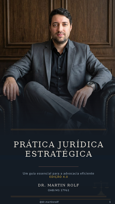 Capa do e-book Prática Jurídica Estratégica